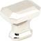 Jeffrey Alexander 1-1/4" Overall Length Polished Nickel Emerald Ella Cabinet Knob 165NI - alternate 1